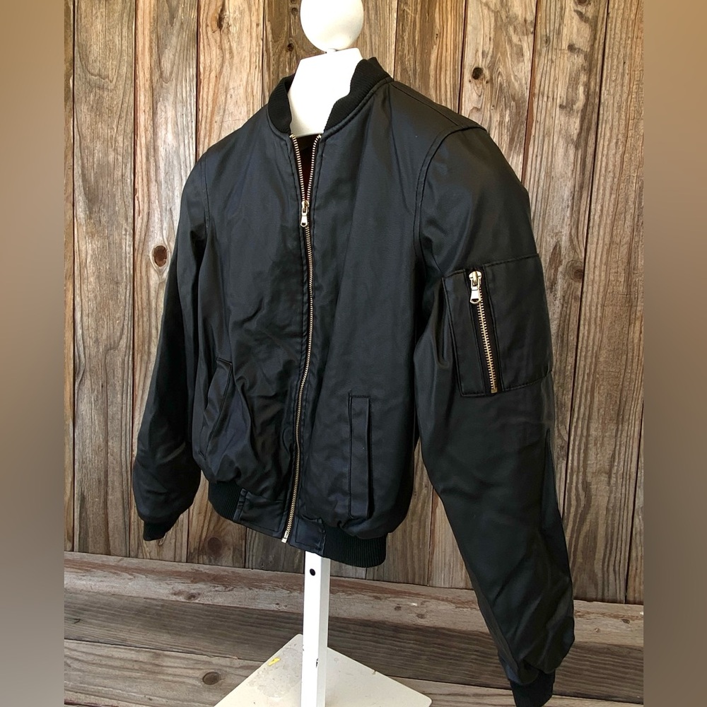 New Look Classic Black Bomber Jacket
